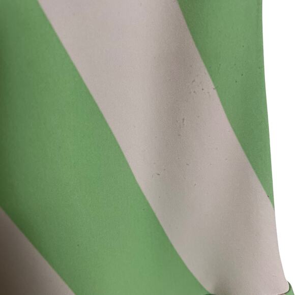 Saunders Collective Mint Imman Striped Sleeveless V-Neck Slip Midi Dress Size 12 - Picture 8 of 13